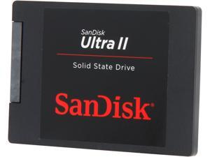 SanDisk Ultra II 2.5" 240GB SATA III Internal Solid State Drive (SSD) SDSSDHII-240G-G25 SanDisk Ultra II 2.5" 240GB SATA III Internal Solid State Drive (SSD) SDSSDHII-240G-G25