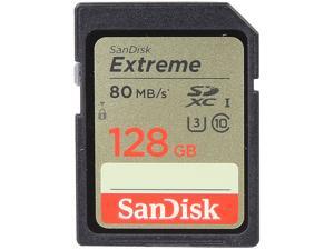 SanDisk Extreme 128GB Secure Digital Extended Capacity (SDXC) Flash Card - Global Model SDSDXN-128G-G46 SanDisk Extreme 128GB Secure Digital Extended Capacity (SDXC) Flash Card - Global Model SDSDXN-128G-G46