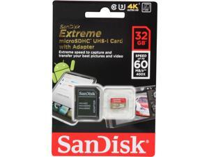 SanDisk Extreme 32GB microSDHC Flash Card with adapter - Global Model SDSDQXN-032G-G46A SanDisk Extreme 32GB microSDHC Flash Card with adapter - Global Model SDSDQXN-032G-G46A