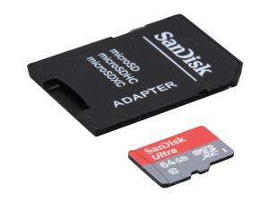 SanDisk Ultra 64GB microSDXC Flash Card with adapter - Global Model SDSDQUAN-064G-G4A SanDisk Ultra 64GB microSDXC Flash Card with adapter - Global Model SDSDQUAN-064G-G4A