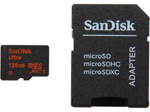 SanDisk Ultra 128GB microSDXC Flash Card Model SDSDQUI-128G-G46 SanDisk Ultra 128GB microSDXC Flash Card Model SDSDQUI-128G-G46