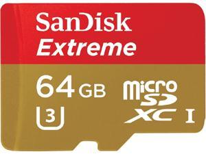 SanDisk 64GB Extreme microSDXC UHS-I/U3 Class 10 Memory Card with Adapter, Speed Up to 90MB/s (SDSQXVF-064G-GN6MA ) SanDisk 64GB Extreme microSDXC UHS-I/U3 Class 10 Memory Card with Adapter, Speed Up to 90MB/s (SDSQXVF-064G-GN6MA )