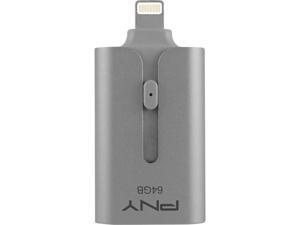PNY 64GB DUO-LINK OTG USB 3.0 Flash Drive (P-FDI64GOTGAMG3-GE) PNY 64GB DUO-LINK OTG USB 3.0 Flash Drive (P-FDI64GOTGAMG3-GE)