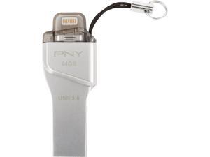 PNY 64GB Duo-Link OTG USB 3.0 Flash Drive (P-FDI64GLA01S-GE) PNY 64GB Duo-Link OTG USB 3.0 Flash Drive (P-FDI64GLA01S-GE)