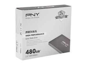 PNY Prevail 2.5" 480GB SATA III Internal Solid State Drive (SSD) SSD9SC480GCDA-PB PNY Prevail 2.5" 480GB SATA III Internal Solid State Drive (SSD) SSD9SC480GCDA-PB