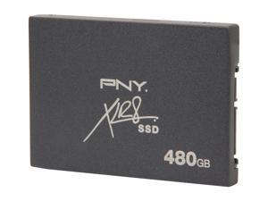 PNY XLR8 2.5" 480GB SATA III Internal Solid State Drive (SSD) SSD9SC480GMDA-RB PNY XLR8 2.5" 480GB SATA III Internal Solid State Drive (SSD) SSD9SC480GMDA-RB