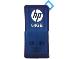 HP 64GB v165w USB Flash Drive Blue HP 64GB v165w USB Flash Drive Blue