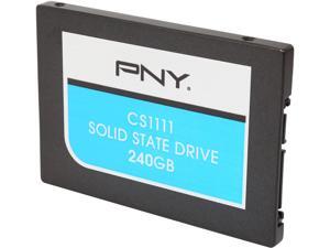 PNY CS1100 2.5" 240GB SATA-III (6 Gb/s) MLC Internal Solid State Drive (SSD) SSD7CS1111-240-RB (CS1111) PNY CS1100 2.5" 240GB SATA-III (6 Gb/s) MLC Internal Solid State Drive (SSD) SSD7CS1111-240-RB (CS1111)