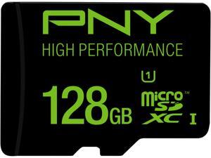 PNY 128GB High Performance microSDXC UHS-I/U1 Class 10 Memory Card without Adapter, Speed Up to 60MB/s (P-SDUX128U160G-GE) PNY 128GB High Performance microSDXC UHS-I/U1 Class 10 Memory Card without Adapter, Speed Up to 60MB/s (P-SDUX128U160G-GE)