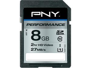 PNY Performance 8GB Secure Digital High-Capacity (SDHC) Flash Card Model SD8G10PER-EF PNY Performance 8GB Secure Digital High-Capacity (SDHC) Flash Card Model SD8G10PER-EF