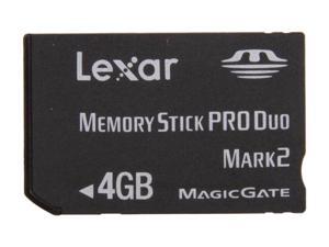 Lexar Platinum II 4GB Memory Stick Pro Duo (MS Pro Duo) Flash Card Model LMSPD4GBBSBNA Lexar Platinum II 4GB Memory Stick Pro Duo (MS Pro Duo) Flash Card Model LMSPD4GBBSBNA
