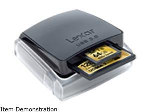 Lexar LRW307URBNA USB 3.0 Support UDMA 7/ SDXC/ SD UHS-I Professional Dual-Slot Reader Lexar LRW307URBNA USB 3.0 Support UDMA 7/ SDXC/ SD UHS-I Professional Dual-Slot Reader