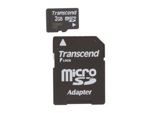Transcend 2GB MicroSD Flash Card Model TS2GUSD Transcend 2GB MicroSD Flash Card Model TS2GUSD