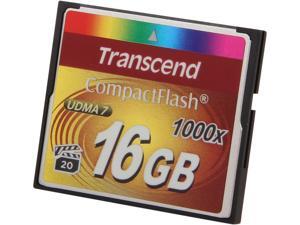 Transcend Ultimate 16GB Compact Flash (CF) Flash Card Model TS16GCF1000 Transcend Ultimate 16GB Compact Flash (CF) Flash Card Model TS16GCF1000