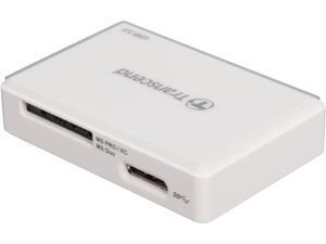 Transcend TS-RDF8K USB 3.0 Support SDHC/SDXC/UDMA6/UDMA7 CF and MSXC, with CF, SD, and Micro Slot Flash Card Reader - White Transcend TS-RDF8K USB 3.0 Support SDHC/SDXC/UDMA6/UDMA7 CF and MSXC, with CF, SD, and Micro Slot Flash Card Reader - White
