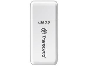 Transcend RDF5 USB 3.0 Support SDHC (UHS-I), SDXC (UHS-I), microSD, microSDHC (UHS-I), and microSDXC (UHS-I) Flash Card Reader - White Transcend RDF5 USB 3.0 Support SDHC (UHS-I), SDXC (UHS-I), microSD, microSDHC (UHS-I), and microSDXC (UHS-I) Flash Card Reader - White