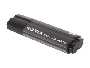ADATA Value-Driven S102 Pro Effortless Upgrade 8GB USB 3.0 Flash Drive (Gray) Model AS102P-8G-RGY ADATA Value-Driven S102 Pro Effortless Upgrade 8GB USB 3.0 Flash Drive (Gray) Model AS102P-8G-RGY