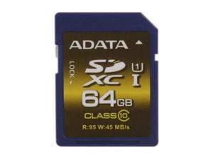 ADATA ASDX64GUI1CL10-R Premier Pro 64GB SDHC Card ADATA ASDX64GUI1CL10-R Premier Pro 64GB SDHC Card