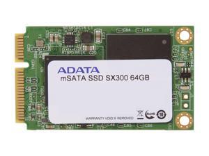 ADATA XPG SX300 64GB Mini-SATA (mSATA) MLC Internal Solid State Drive (SSD) ASX300S3-64GM-C ADATA XPG SX300 64GB Mini-SATA (mSATA) MLC Internal Solid State Drive (SSD) ASX300S3-64GM-C