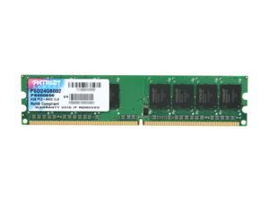 Patriot Signature 4GB 240-Pin DDR2 SDRAM DDR2 800 (PC2 6400) Desktop Memory Model PSD24G8002 Patriot Signature 4GB 240-Pin DDR2 SDRAM DDR2 800 (PC2 6400) Desktop Memory Model PSD24G8002
