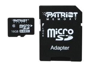 Patriot LX Series 16GB Class 10 Micro SDHC Flash Card Model PSF16GMCSDHC10 Patriot LX Series 16GB Class 10 Micro SDHC Flash Card Model PSF16GMCSDHC10