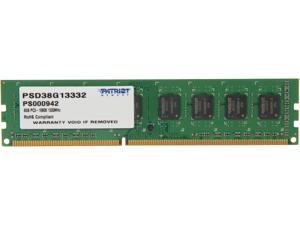 Patriot Signature 8GB 240-Pin DDR3 SDRAM DDR3 1333 (PC3 10600) Desktop Memory Model PSD38G13332 Patriot Signature 8GB 240-Pin DDR3 SDRAM DDR3 1333 (PC3 10600) Desktop Memory Model PSD38G13332