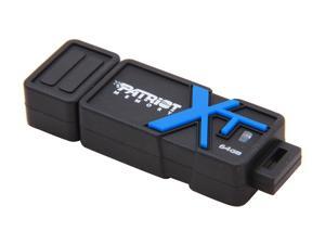 Patriot Supersonic Boost XT 64GB USB 3.0 Flash Drive Model PEF64GSBUSB Patriot Supersonic Boost XT 64GB USB 3.0 Flash Drive Model PEF64GSBUSB