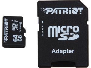 Patriot Signature 64GB MicroSD Extended Capacity (Micro SDXC) Flash Card Patriot Signature 64GB MicroSD Extended Capacity (Micro SDXC) Flash Card