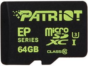 Patriot Patriot EP Series 64GB microSDXC Flash Card Model PEF64GEMCSXC10 Patriot Patriot EP Series 64GB microSDXC Flash Card Model PEF64GEMCSXC10
