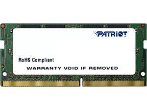 Patriot Signature Line 8GB 260-Pin DDR4 SO-DIMM DDR4 2133 (PC4 17000) Laptop Memory Model PSD48G21332S Patriot Signature Line 8GB 260-Pin DDR4 SO-DIMM DDR4 2133 (PC4 17000) Laptop Memory Model PSD48G21332S