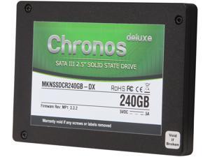 Mushkin Enhanced Chronos Deluxe 2.5" 240GB SATA III MLC Internal Solid State Drive (SSD) MKNSSDCR240GB-DX Mushkin Enhanced Chronos Deluxe 2.5" 240GB SATA III MLC Internal Solid State Drive (SSD) MKNSSDCR240GB-DX