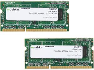 Mushkin Enhanced Essentials 8GB (2 x 4GB) 204-Pin DDR3 SO-DIMM DDR3 1600 (PC3 12800) Laptop Memory Model 997033 Mushkin Enhanced Essentials 8GB (2 x 4GB) 204-Pin DDR3 SO-DIMM DDR3 1600 (PC3 12800) Laptop Memory Model 997033