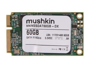 Mushkin Enhanced Atlas Series 60GB Mini-SATA (mSATA) MLC Internal Solid State Drive (SSD) MKNSSDAT60GB-DX Mushkin Enhanced Atlas Series 60GB Mini-SATA (mSATA) MLC Internal Solid State Drive (SSD) MKNSSDAT60GB-DX