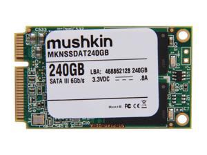 Mushkin Enhanced 240GB Mini-SATA (mSATA) MLC Internal Solid State Drive (SSD) MKNSSDAT240GB Mushkin Enhanced 240GB Mini-SATA (mSATA) MLC Internal Solid State Drive (SSD) MKNSSDAT240GB