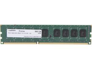 Mushkin Enhanced Proline 8GB 240-Pin DDR3 SDRAM ECC DDR3 1866 (PC3 14900) Server Memory Model 992136 Mushkin Enhanced Proline 8GB 240-Pin DDR3 SDRAM ECC DDR3 1866 (PC3 14900) Server Memory Model 992136