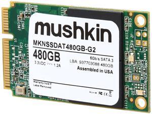 Mushkin Enhanced Atlas Series mSATA 480GB SATA III Internal Solid State Drive (SSD) MKNSSDAT480GB-G2 Mushkin Enhanced Atlas Series mSATA 480GB SATA III Internal Solid State Drive (SSD) MKNSSDAT480GB-G2