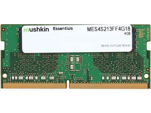Mushkin Enhanced Essentials 4GB 260-Pin DDR4 SO-DIMM DDR4 2133 (PC4 17000) Laptop Memory Model MES4S213FF4G18 Mushkin Enhanced Essentials 4GB 260-Pin DDR4 SO-DIMM DDR4 2133 (PC4 17000) Laptop Memory Model MES4S213FF4G18