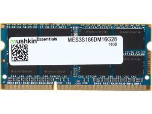 Mushkin Enhanced Essentials 16GB 204-Pin DDR3 SO-DIMM DDR3L 1866 (PC3L 14900) Laptop Memory Model MES3S186DM16G28 Mushkin Enhanced Essentials 16GB 204-Pin DDR3 SO-DIMM DDR3L 1866 (PC3L 14900) Laptop Memory Model MES3S186DM16G28