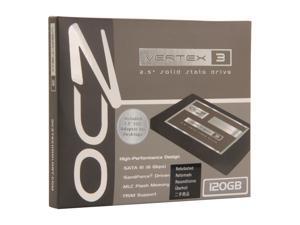 Manufacturer Recertified OCZ Vertex 3 2.5" 120GB SATA III MLC Internal Solid State Drive (SSD) VTX3-25SAT3-120G Manufacturer Recertified OCZ Vertex 3 2.5" 120GB SATA III MLC Internal Solid State Drive (SSD) VTX3-25SAT3-120G
