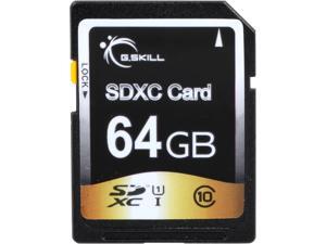 G.Skill 64GB SDXC UHS-I/U1 Class 10 Memory Card (FF-SDXC64GN-U1) G.Skill 64GB SDXC UHS-I/U1 Class 10 Memory Card (FF-SDXC64GN-U1)
