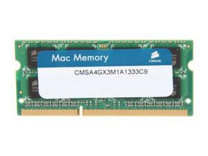 CORSAIR 4GB DDR3 1333 (PC3 10600) Memory for Apple Model CMSA4GX3M1A1333C9 CORSAIR 4GB DDR3 1333 (PC3 10600) Memory for Apple Model CMSA4GX3M1A1333C9