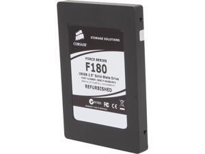 Manufacturer Recertified Corsair Force CSSD-F180GB2/RF2 2.5" 180GB SATA II MLC Internal Solid State Drive (SSD) Manufactured Recertified Manufacturer Recertified Corsair Force CSSD-F180GB2/RF2 2.5" 180GB SATA II MLC Internal Solid State Drive (SSD) Manufactured Recertified