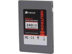 Manufacturer Recertified Corsair Neutron Series GTX 2.5" 240GB SATA III Internal Solid State Drive (SSD) CSSD-N240GBGTX/RF2 Manufacturer Recertified Corsair Neutron Series GTX 2.5" 240GB SATA III Internal Solid State Drive (SSD) CSSD-N240GBGTX/RF2