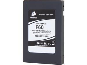 Manufacturer Recertified Corsair Force Series CSSD-F60GB2-A/RF2 2.5" 60GB SATA II MLC Internal Solid State Drive (SSD) Manufactured Recertified Manufacturer Recertified Corsair Force Series CSSD-F60GB2-A/RF2 2.5" 60GB SATA II MLC Internal Solid State Drive (SSD) Manufactured Recertified
