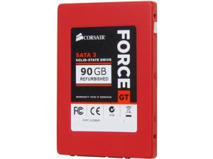 Manufacturer Recertified Corsair Force Series GT 2.5" 90GB SATA III Internal Solid State Drive (SSD) CSSD-F90GBGT/RF2 Manufacturer Recertified Corsair Force Series GT 2.5" 90GB SATA III Internal Solid State Drive (SSD) CSSD-F90GBGT/RF2