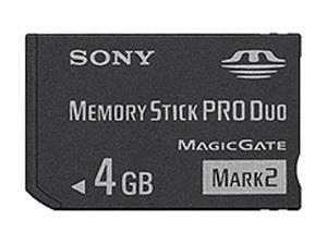 SONY 4GB Memory Stick Pro Duo (MS Pro Duo) Flash Card Model MSMT4G SONY 4GB Memory Stick Pro Duo (MS Pro Duo) Flash Card Model MSMT4G