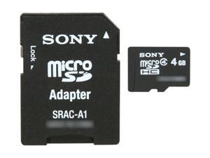 SONY 4GB microSDHC Flash Card Model SR4A4 SONY 4GB microSDHC Flash Card Model SR4A4