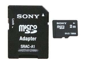 SONY 2GB MicroSD Flash Card Model SR2A1 SONY 2GB MicroSD Flash Card Model SR2A1