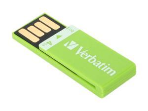 Verbatim Clip-it 4GB USB 2.0 Flash Drive (Green) Model 97556 Verbatim Clip-it 4GB USB 2.0 Flash Drive (Green) Model 97556