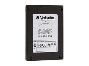 Verbatim 2.5" 64GB SATA II Internal Solid State Drive (SSD) 47473 Verbatim 2.5" 64GB SATA II Internal Solid State Drive (SSD) 47473